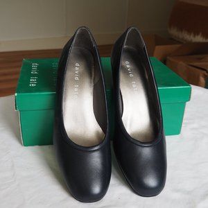 David Tate Supreme Pumps - Navy, Size 7